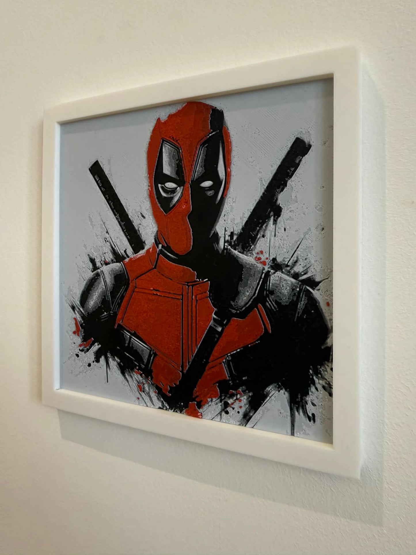 Dynamic 3D Textured Avenger Art | The Immortal Mercenary Wall Decor
