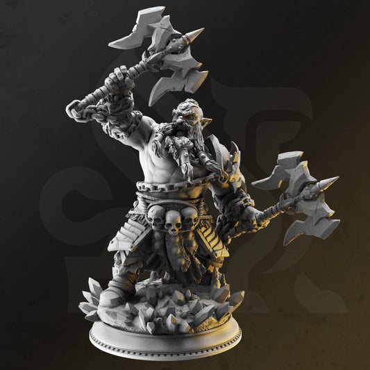 Korthart the Hateful - Dark Dwark Beserker