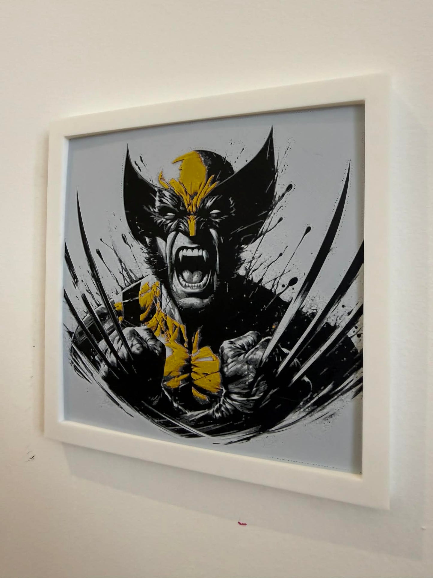 Dynamic 3D Textured Avenger Art | The Wolverine Wall Decor