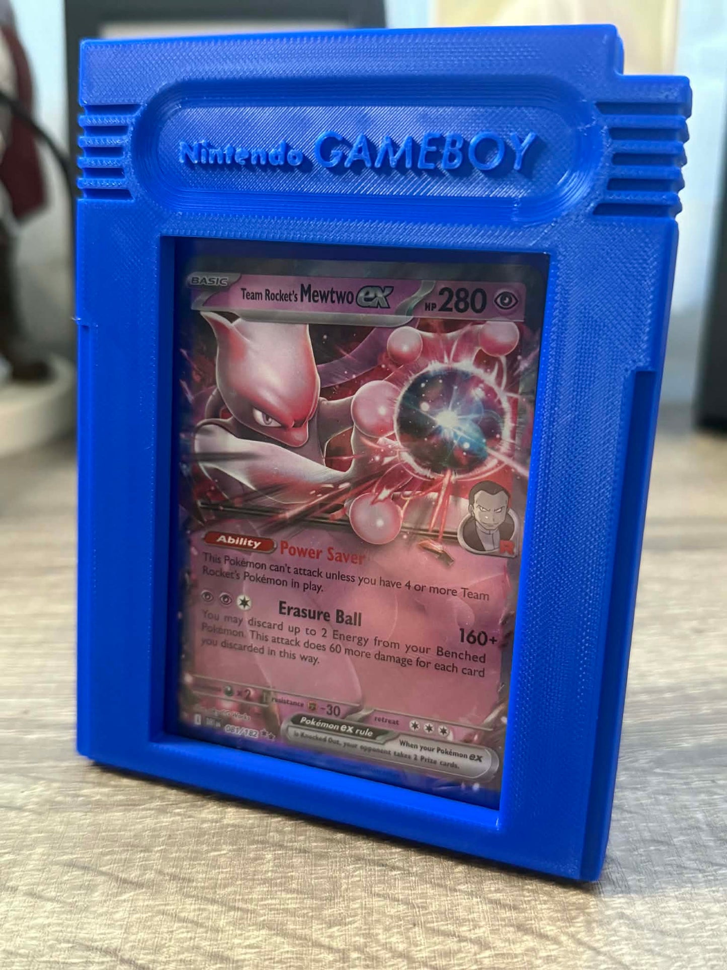Retro Game Cartridge TCG Toploader Display Frame