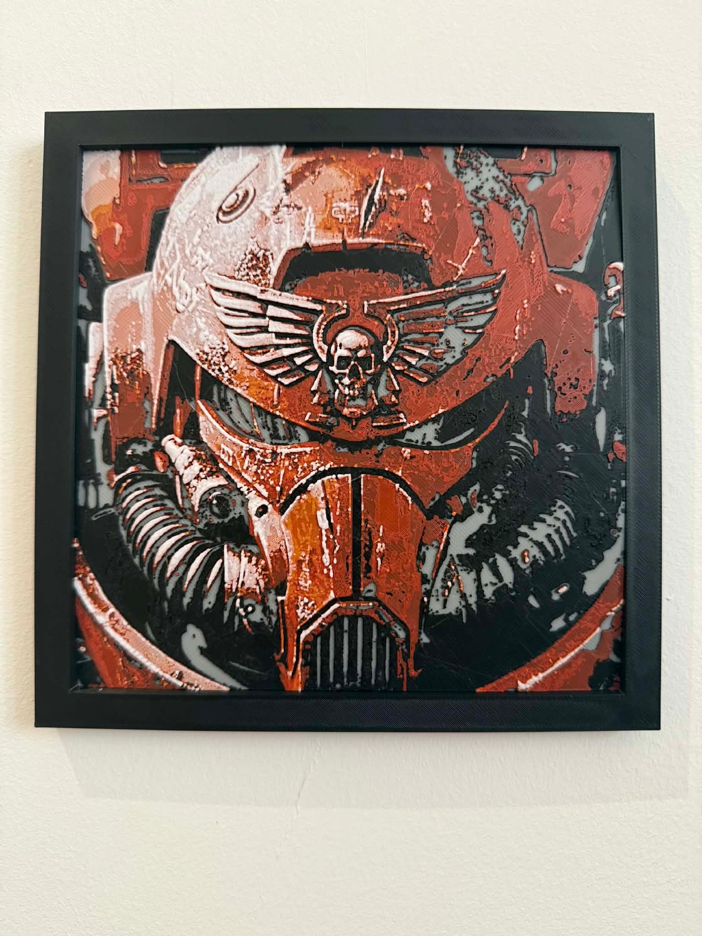 The Emperor’s Finest: 3D-Textured Grimdark Wall Art