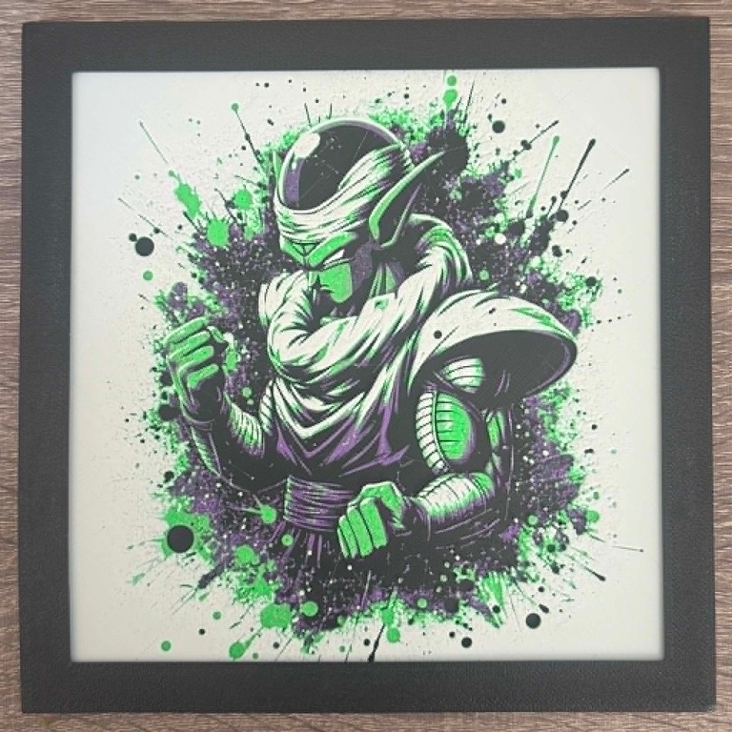 Dynamic Textured DBZ Artwork | Piccolo