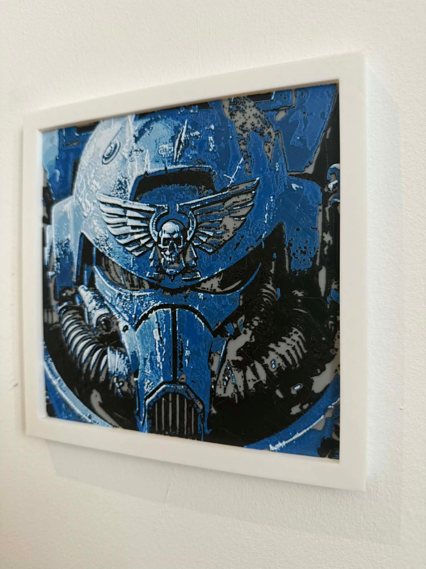The Emperor’s Finest: 3D-Textured Grimdark Wall Art