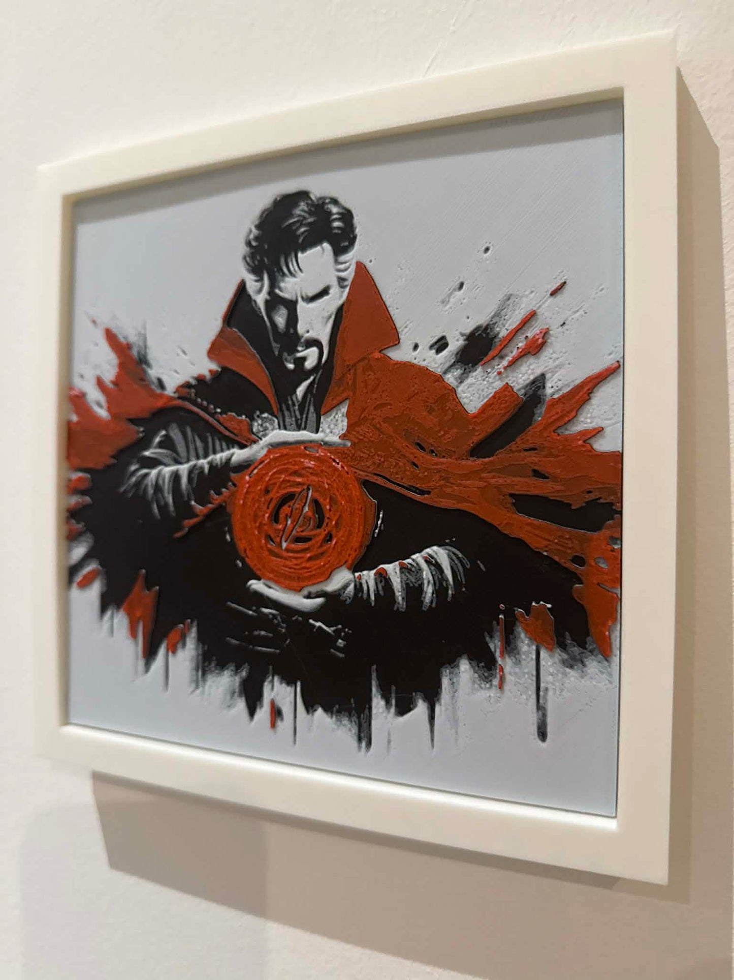 Dynamic 3D Textured Avenger Art | The Sorcerer Supreme Wall Decor
