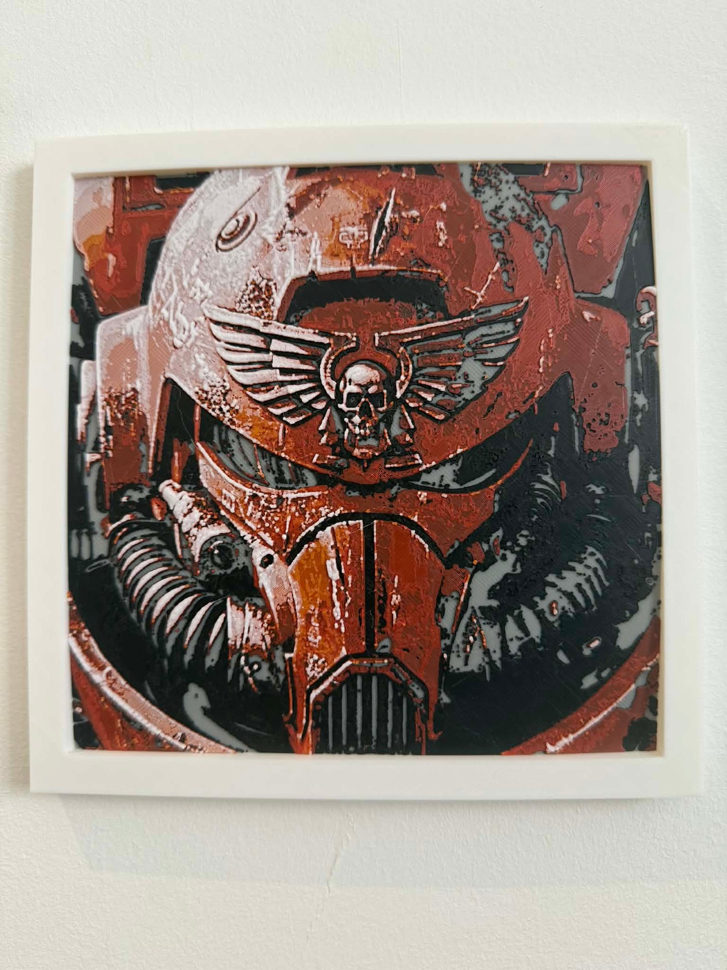 The Emperor’s Finest: 3D-Textured Grimdark Wall Art