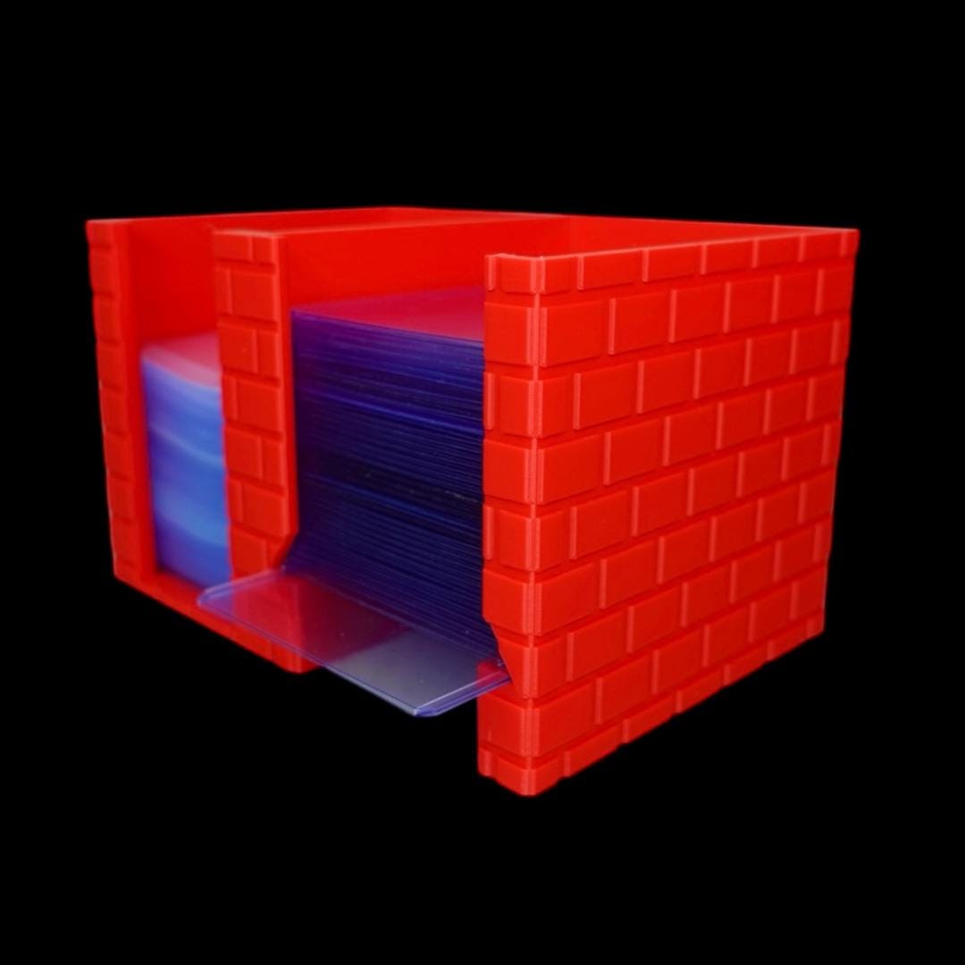 TCG Card Care Centre - Brickwork Edition - Sleeve & Toploader Dispenser