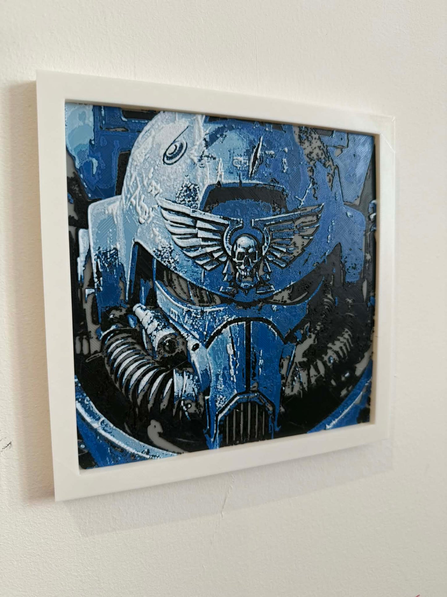 The Emperor’s Finest: 3D-Textured Grimdark Wall Art