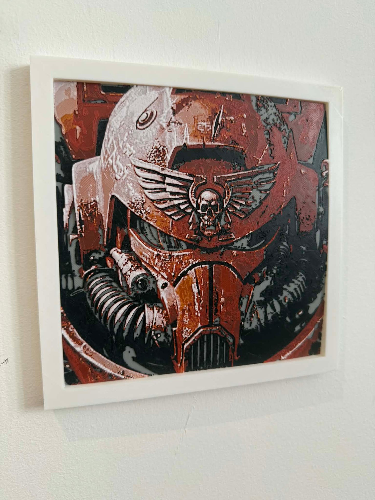 The Emperor’s Finest: 3D-Textured Grimdark Wall Art