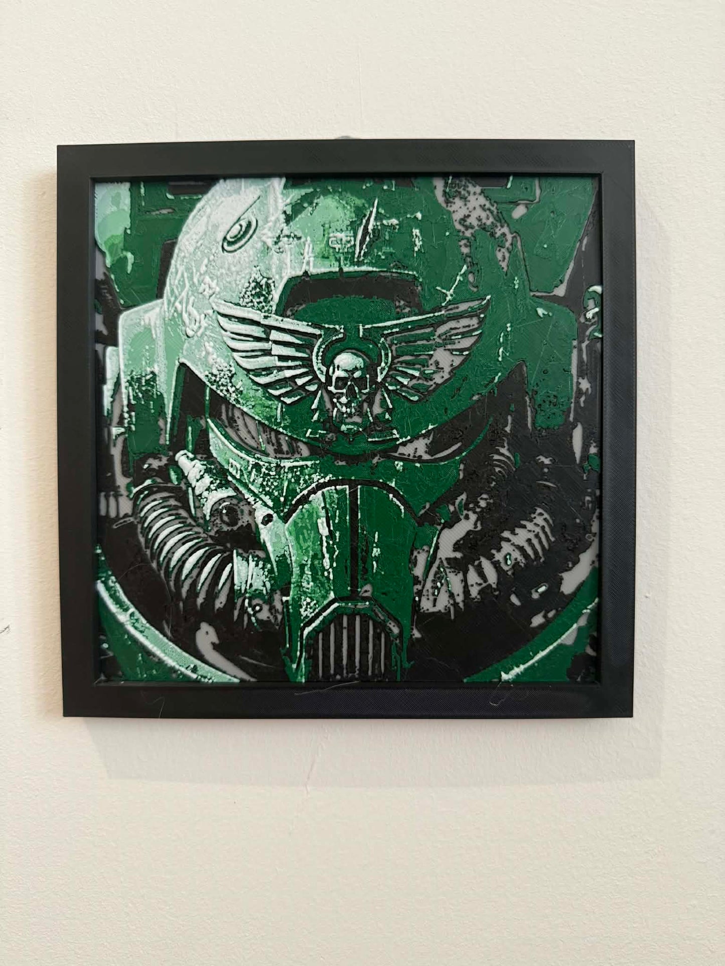 The Emperor’s Finest: 3D-Textured Grimdark Wall Art