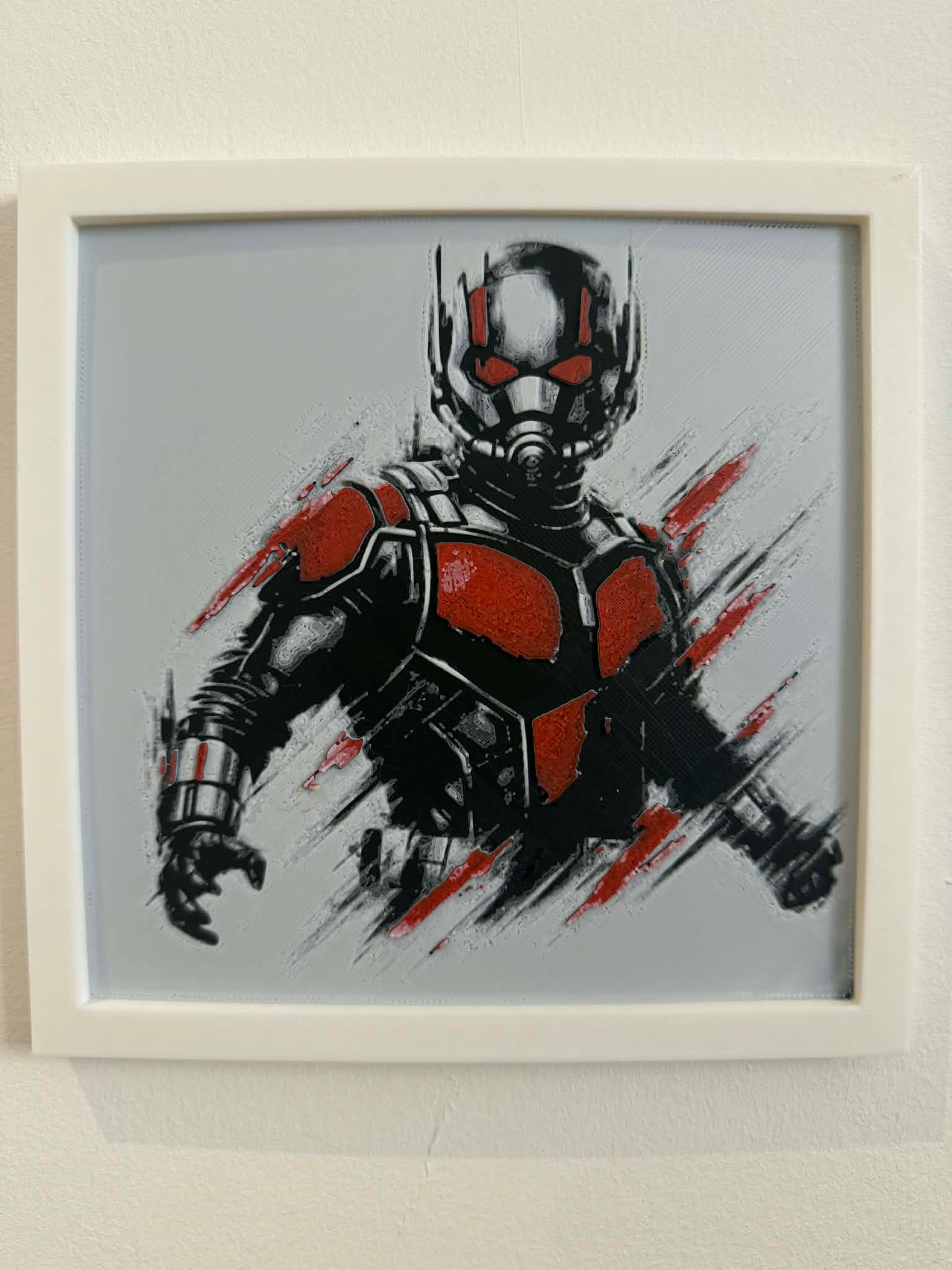 Dynamic 3D Textured Avenger Art | The Ant-Man Wall Decor