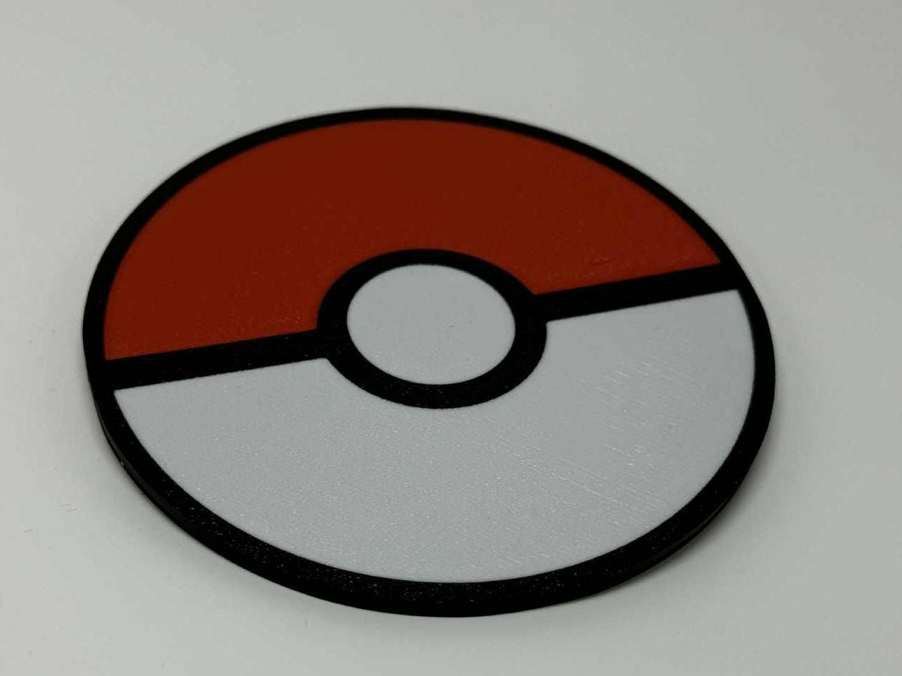 Pokemon Pokeball Coasters | Set of 4 | Nerdy Gift | Anime Drink Coasters