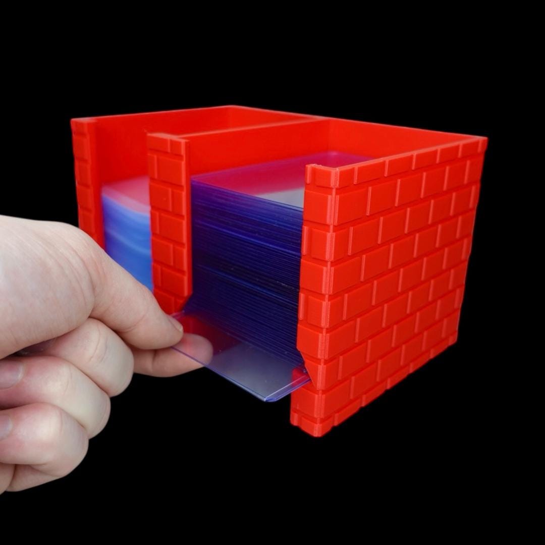 TCG Card Care Centre - Brickwork Edition - Sleeve & Toploader Dispenser