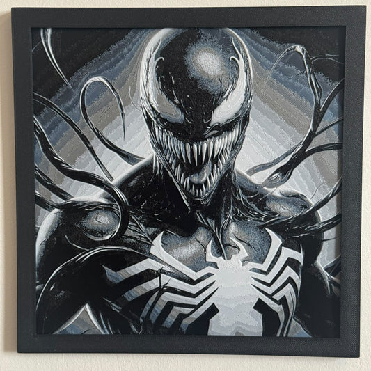 Dynamic 3D Textured Avenger Art | The Lethal Protector Wall Decor