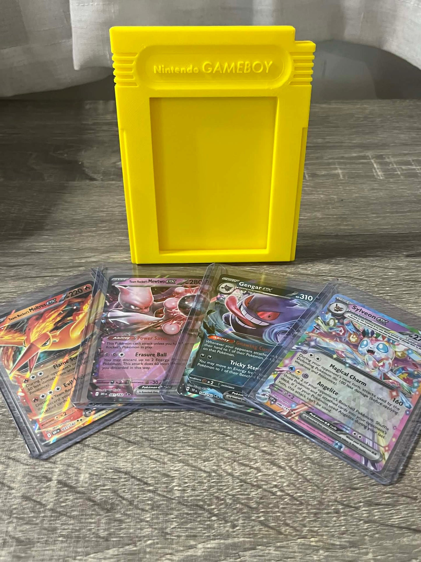 Retro Game Cartridge TCG Toploader Display Frame