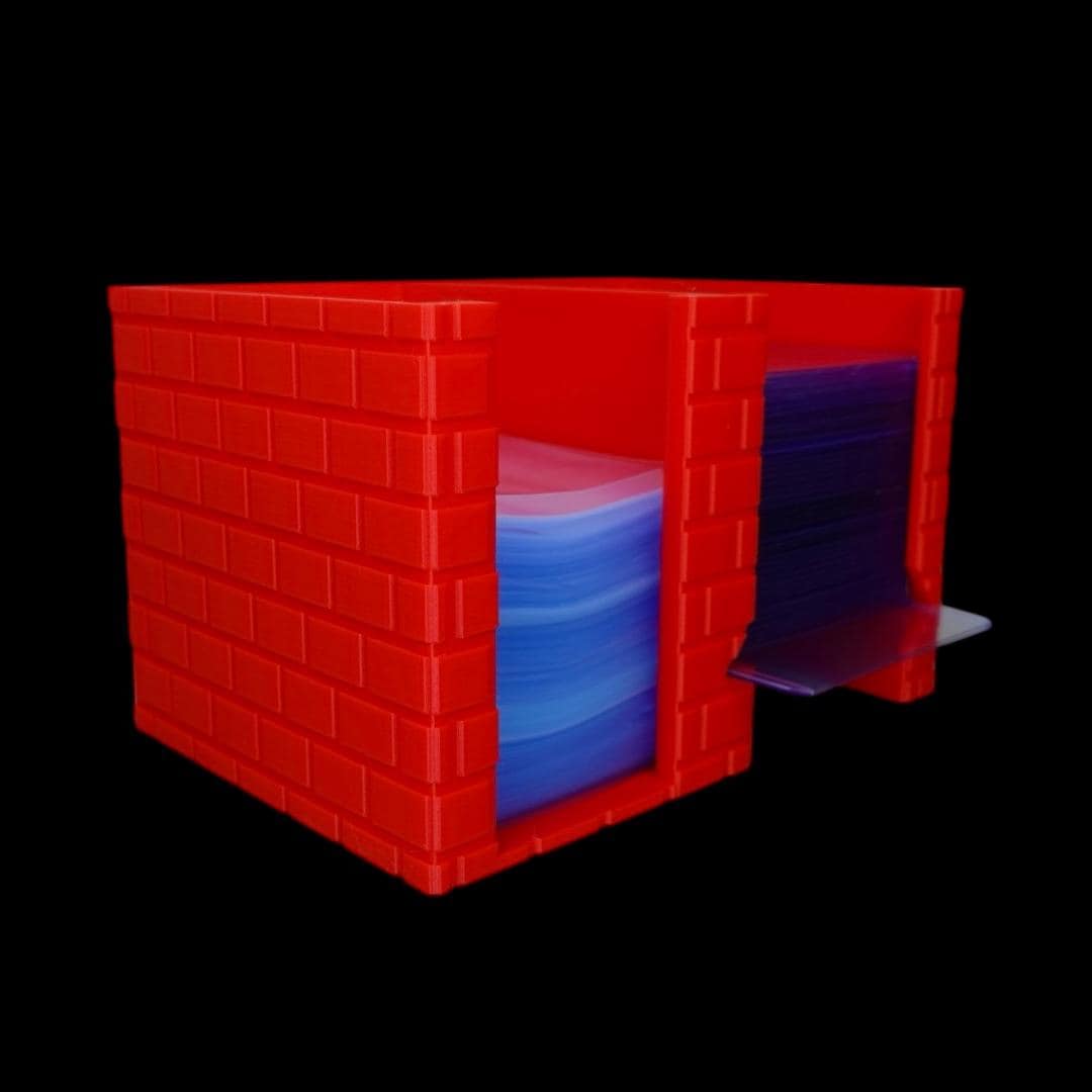 TCG Card Care Centre - Brickwork Edition - Sleeve & Toploader Dispenser