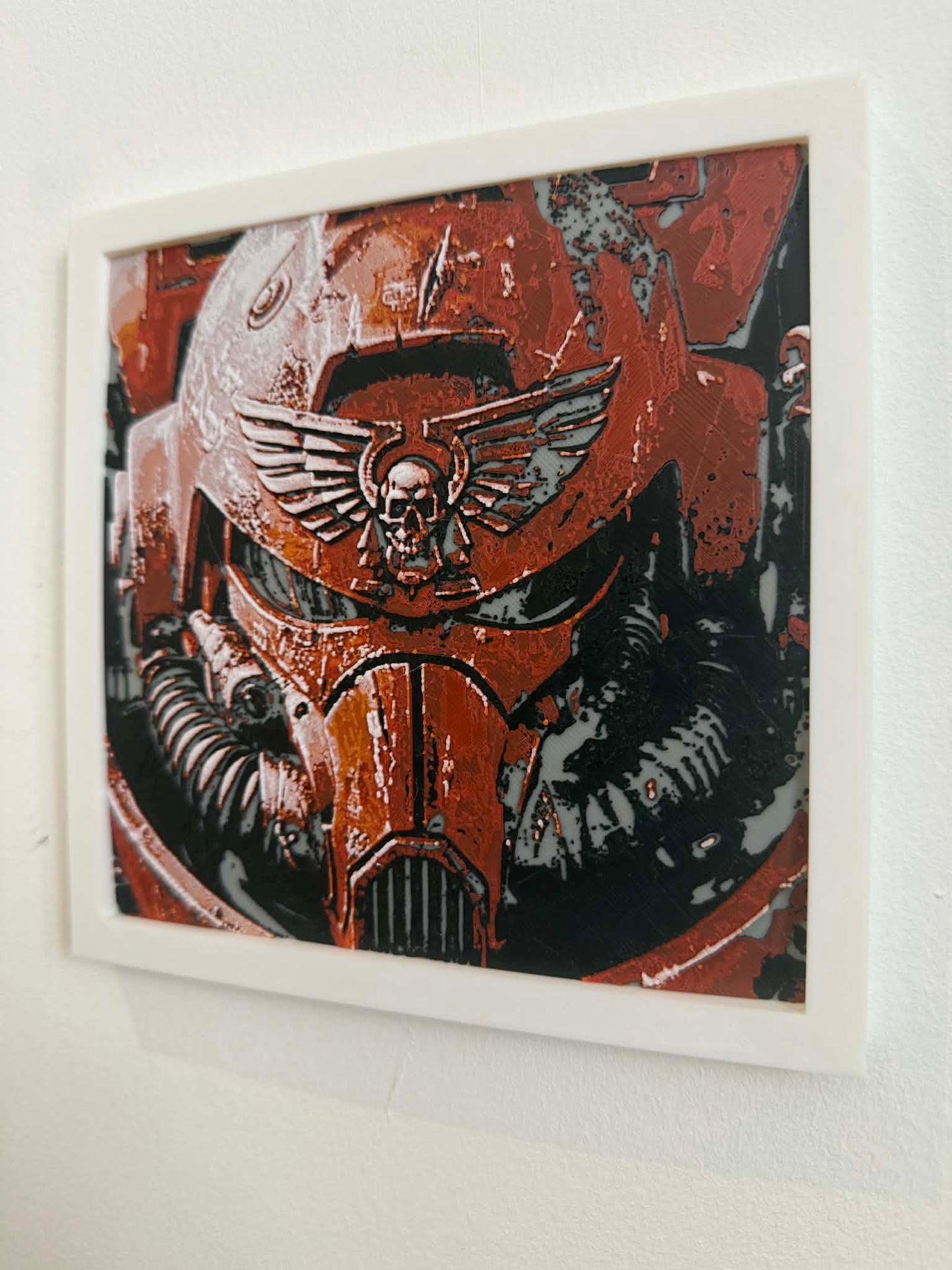 The Emperor’s Finest: 3D-Textured Grimdark Wall Art
