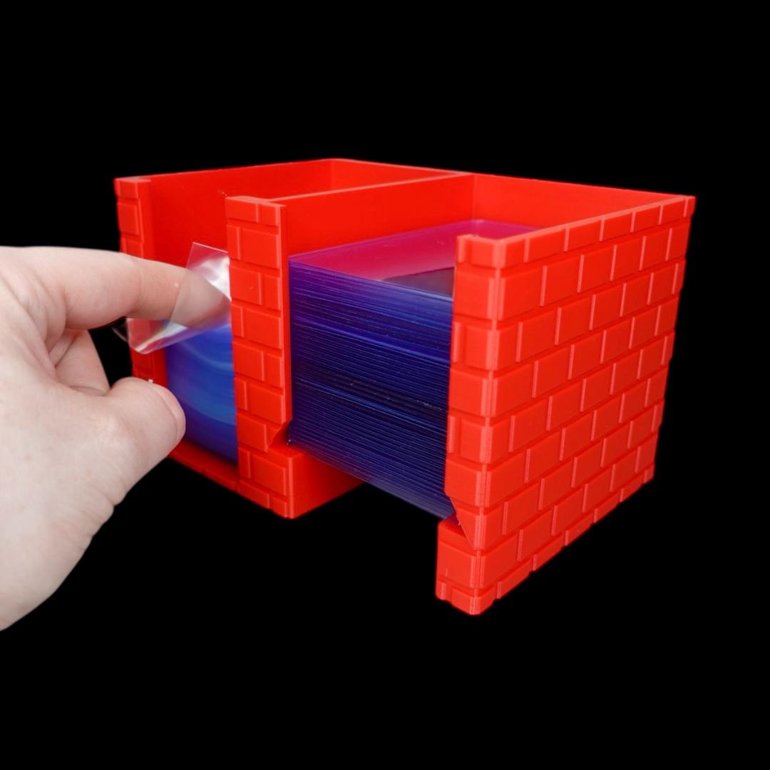 TCG Card Care Centre - Brickwork Edition - Sleeve & Toploader Dispenser