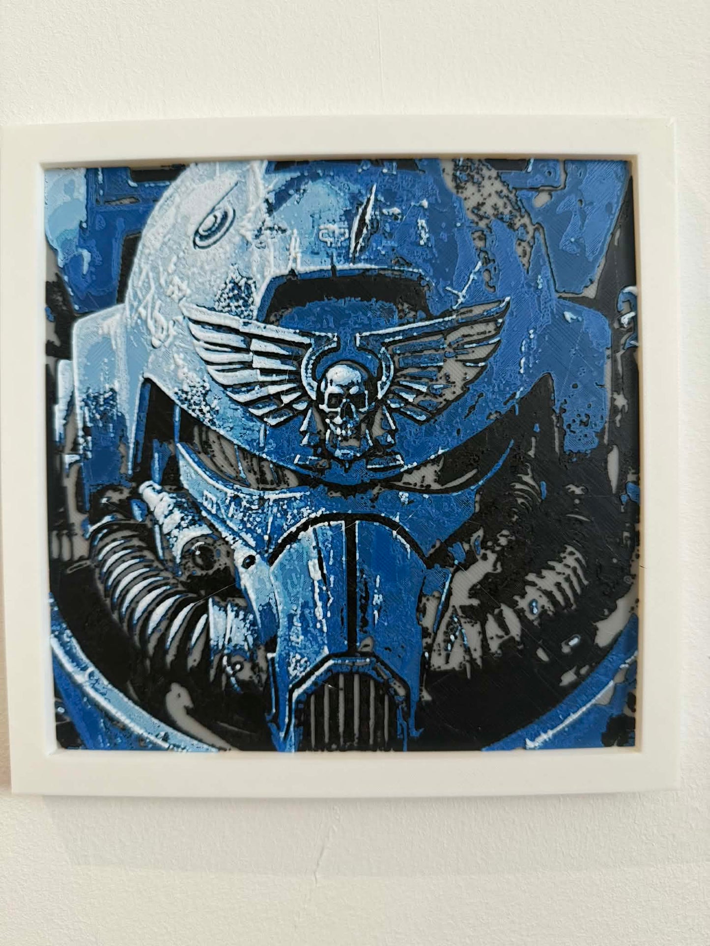The Emperor’s Finest: 3D-Textured Grimdark Wall Art