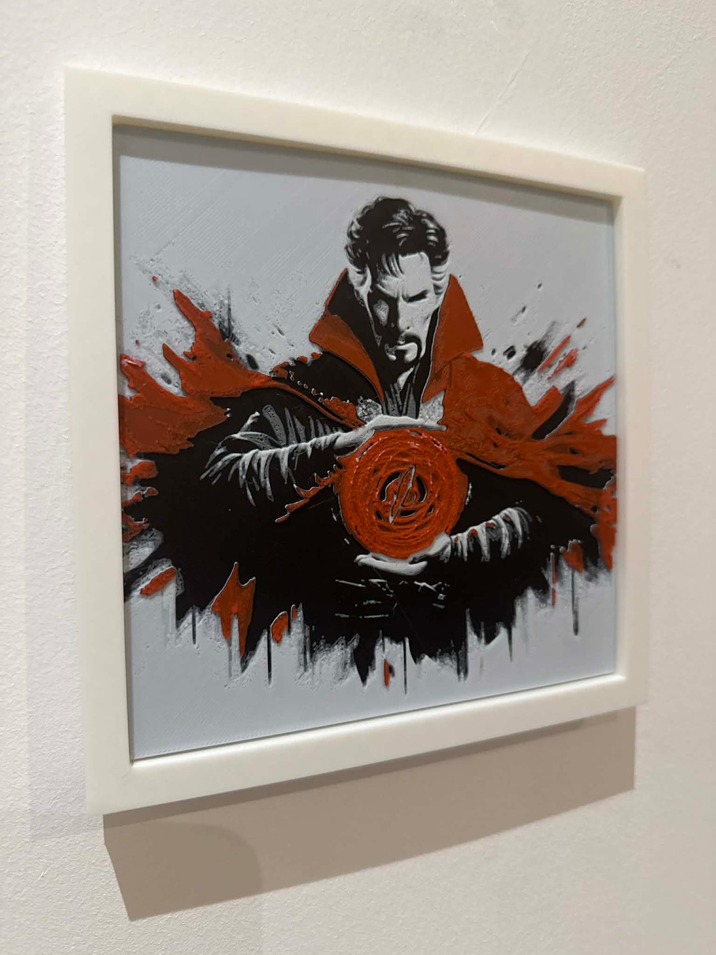 Dynamic 3D Textured Avenger Art | The Sorcerer Supreme Wall Decor